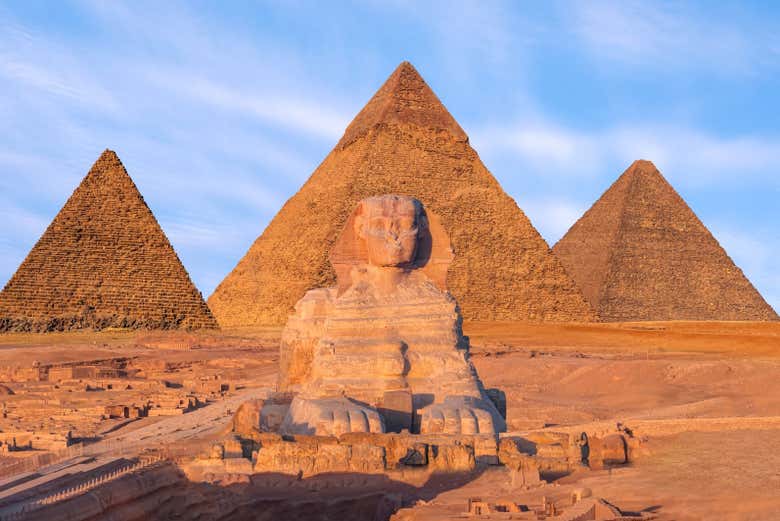 Descubriréis todos los detalles de la Esfinge de Giza 
