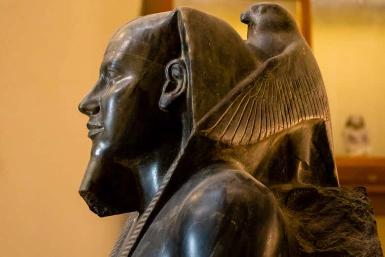Sculpture d'Horus
