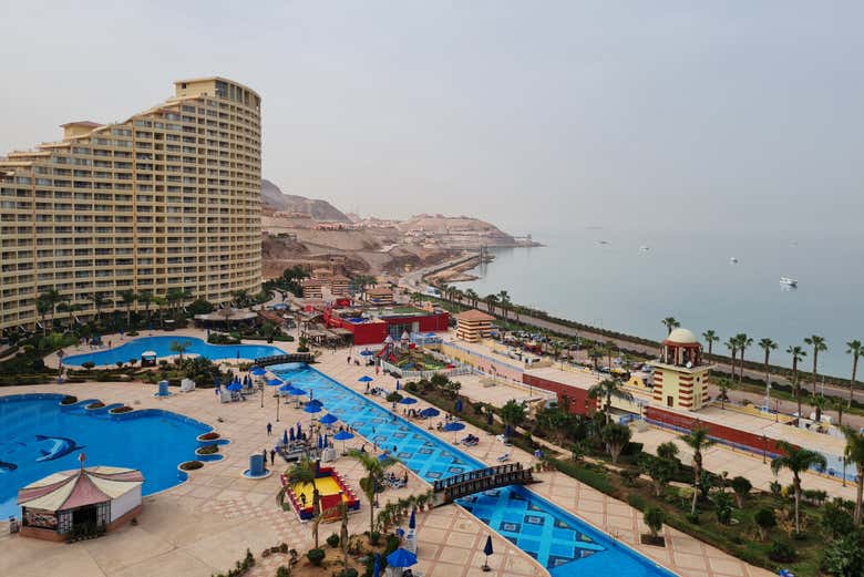 Ain Sokhna destaca por sus exclusivos resorts