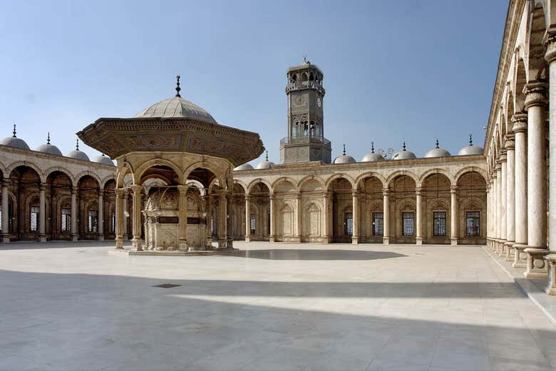 Intérieur de la Mosquée d'Albâtre