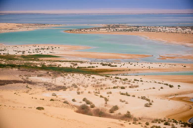 Panorâmica do oásis de Fayoun