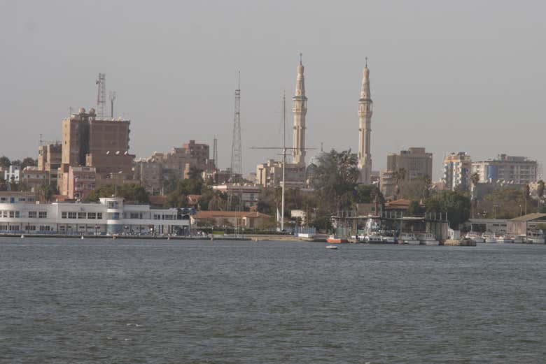 Vue panoramique sur Ismaïlia