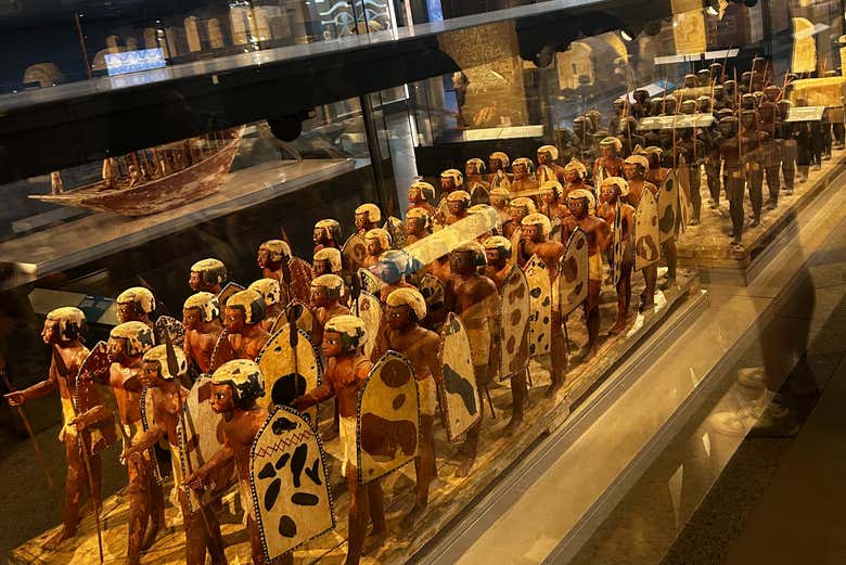 Piezas únicas del Gran Museo Egipcio