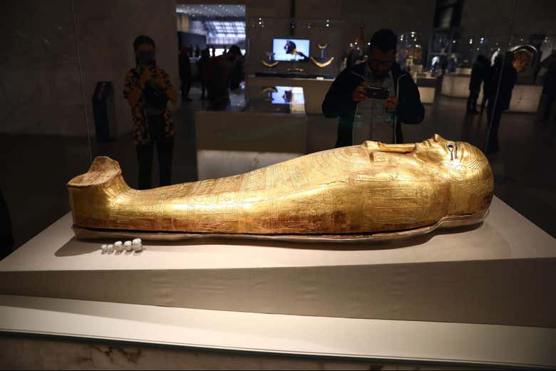 Uno de los sarcófagos que veremos en el Gran Museo Egipcio