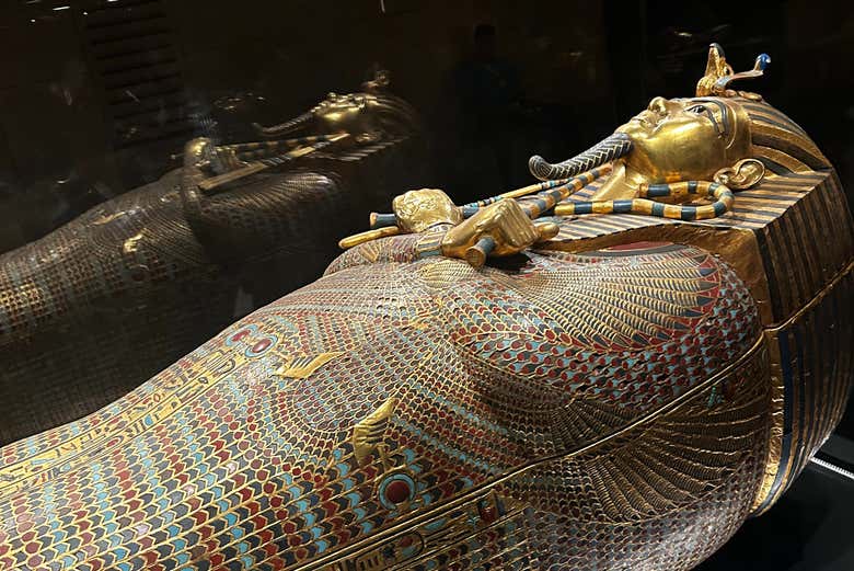 Una de las tumbas del Tesoro de Tutankamón