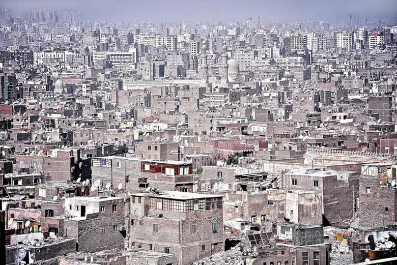 Le Caire vu d'en haut
