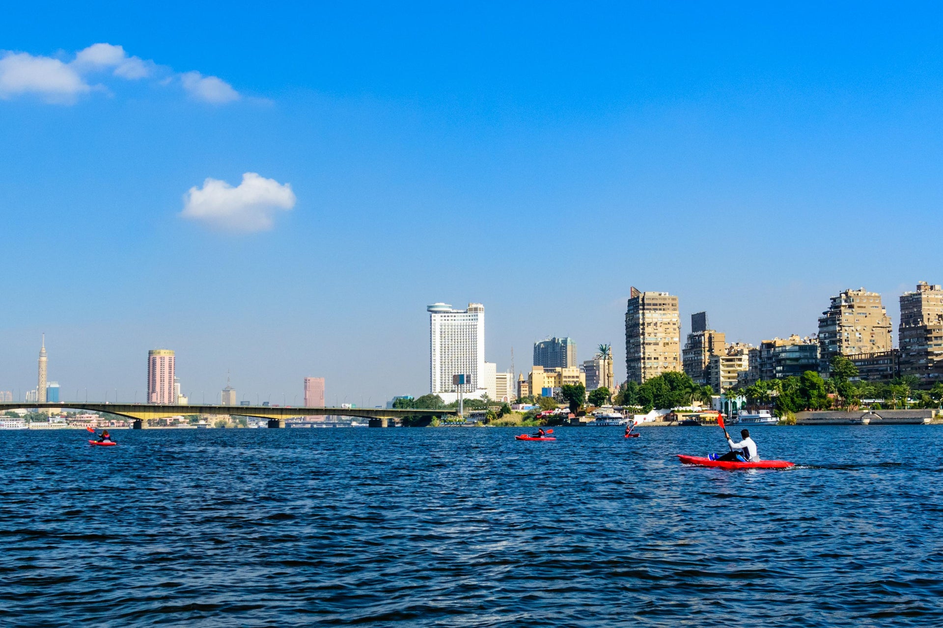 Tour en kayak por el río Nilo