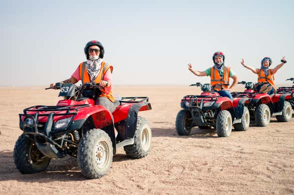 Balade en quad aux pyramides de Gizeh