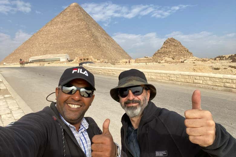 Visite du complexe des pyramides de Gizeh