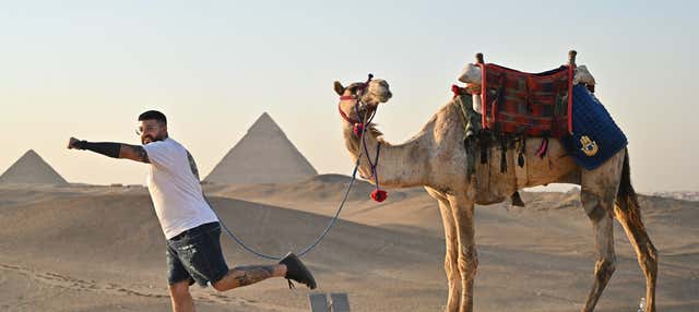 Excursion aux pyramides de Gizeh et au Grand Musée Égyptien en bus