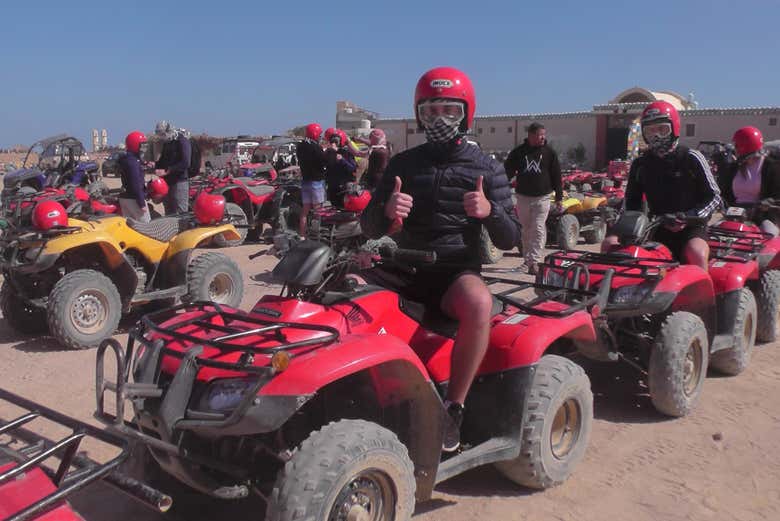 Ruta en quad por el desierto de Hurghada