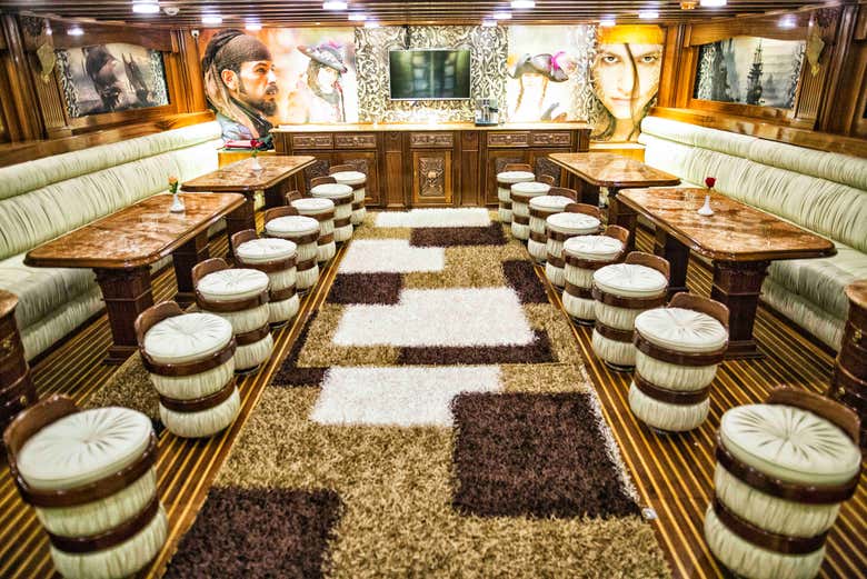 Nave ispirata alle grandi navi pirata