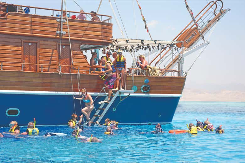 In una delle migliori aree di snorkeling della regione