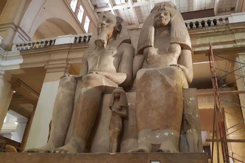 Discover the sculptures in Egyptian Museum in Cairo