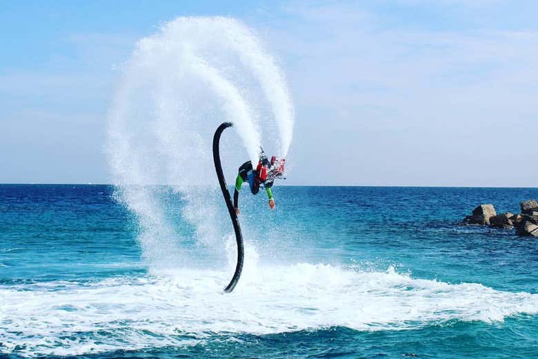 Esperienza di flyboard