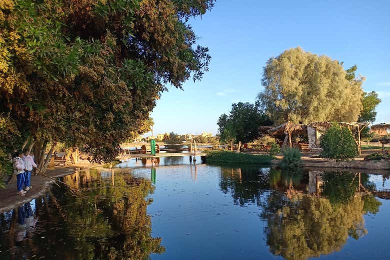 Scorcio della laguna di El Gouna