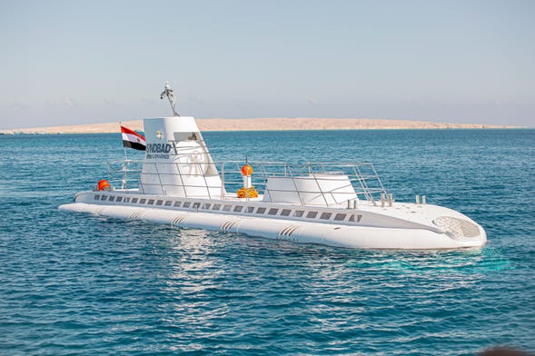 Giro in sottomarino a Hurghada