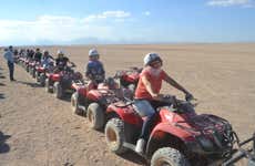 Tour en quad por el desierto con cena beduina