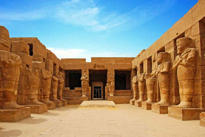 Esfinges del Templo de Karnak