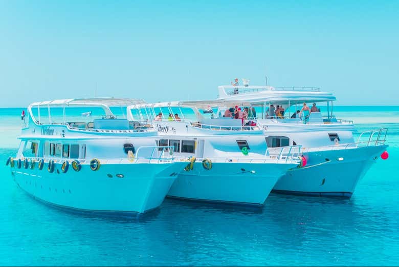 Bateaux sur lesquels vous naviguerez à Ras Mohamed