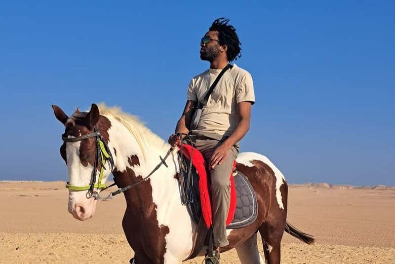 Cabalgando por el desierto