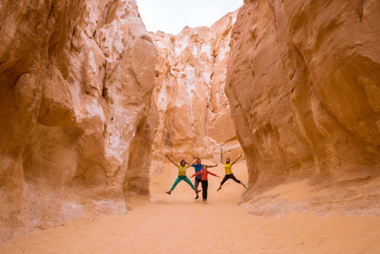 Canyon blanc