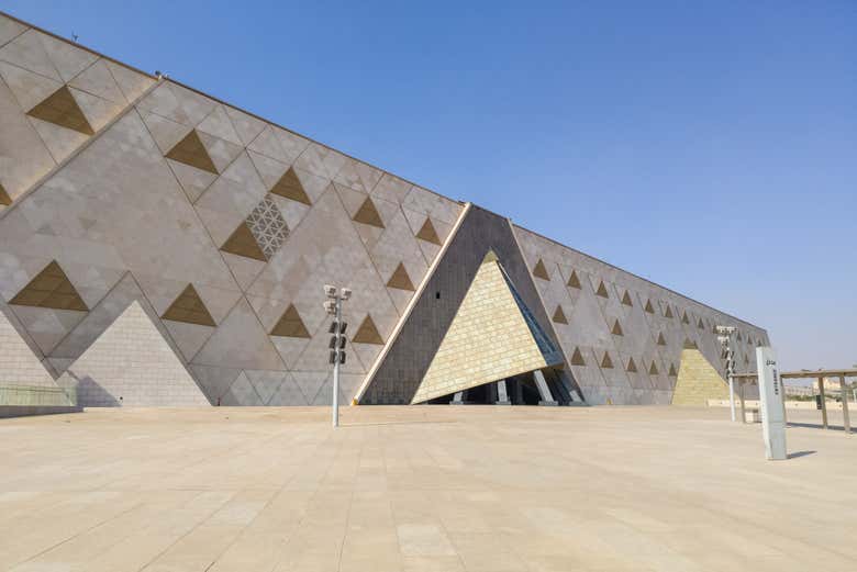 Exterior del Gran Museo Egipcio