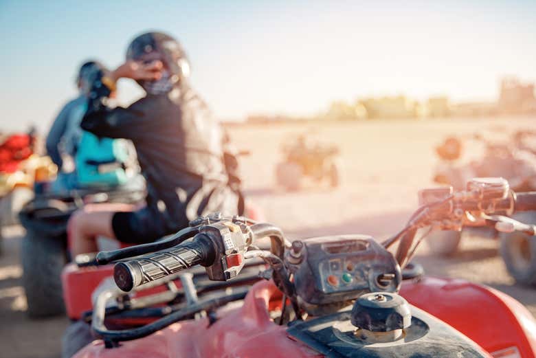 Vista da uno dei quad