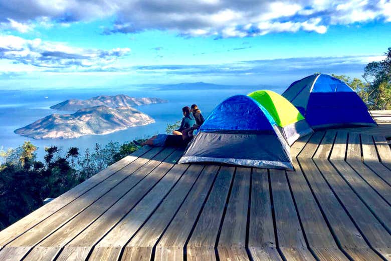 Vista dal vulcano di Conchagua