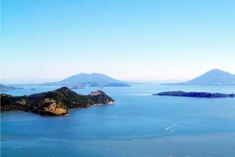 Contemplando il paesaggio