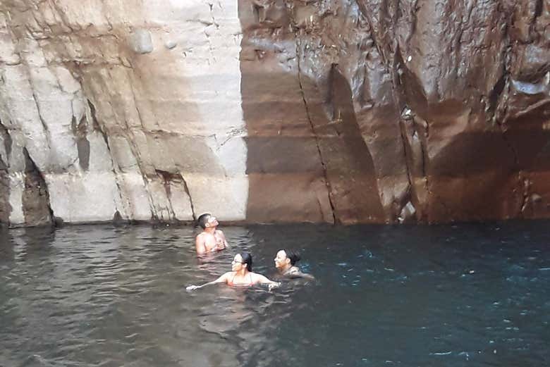 Laguna della cascata Tamanique