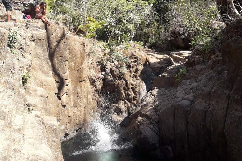 Un bel tuffo a Tamanique