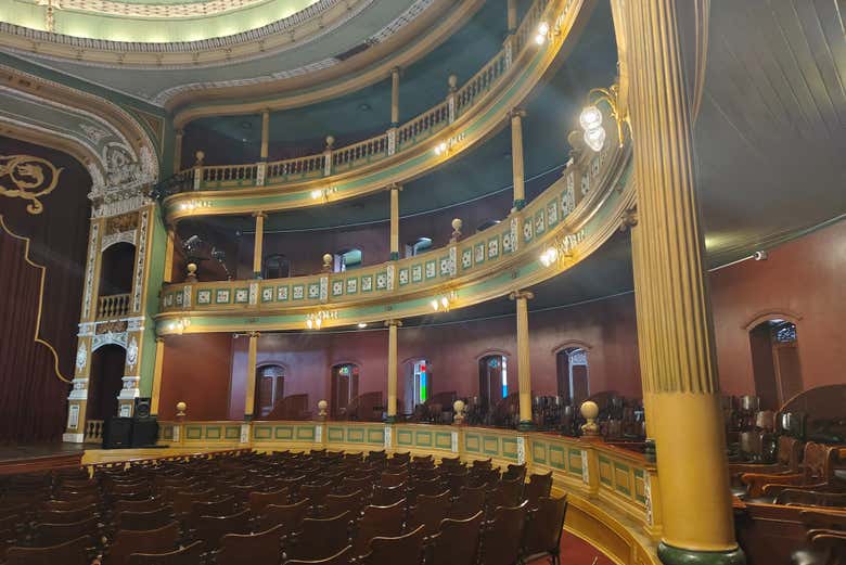 Interno del Teatro Nazionale di Santa Ana