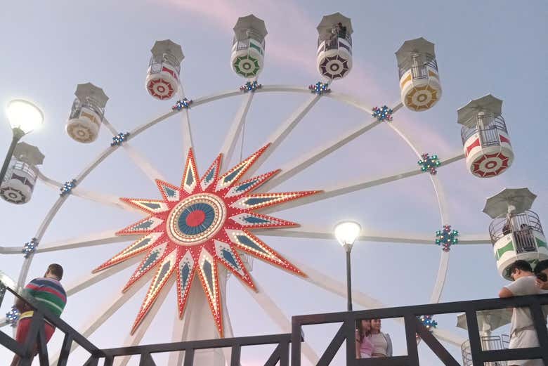 La popular noria de Sunset Park