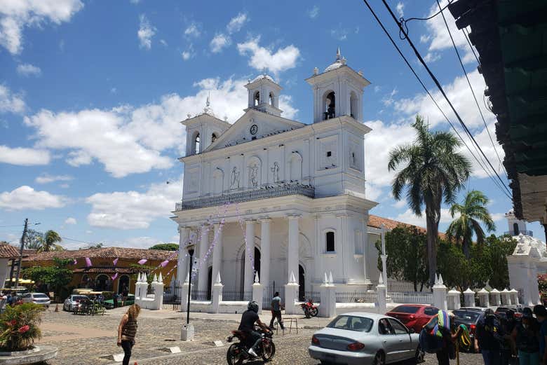 Parroquia de Santa Lucía en Suchitoto