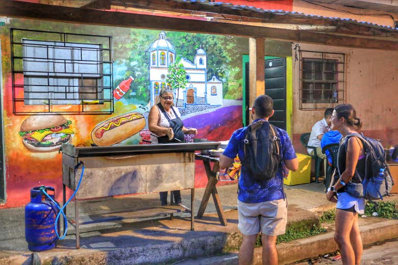 Préparation d'aliments typiques