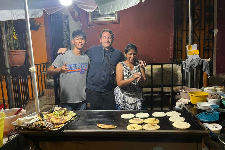 Goûtez au pupusa, plat typique du Salvador