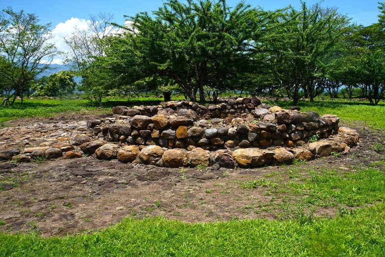 Percorrendo il sito archeologico