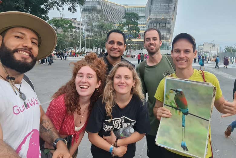 A foto de recordação