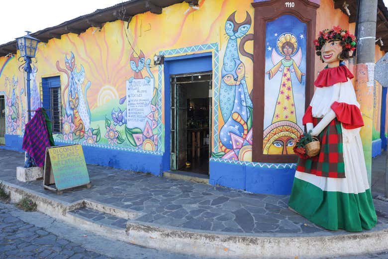 A traditional shop in Ataco