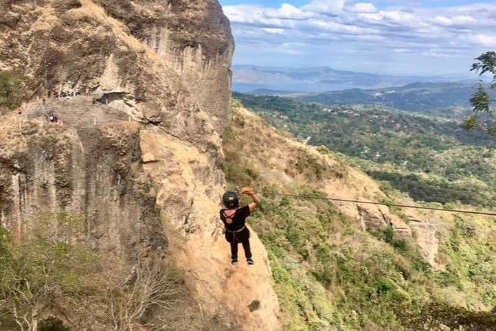 Zipline in Puerta del Diablo!