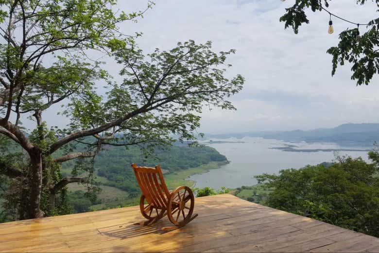 La vista desde Casa 1800