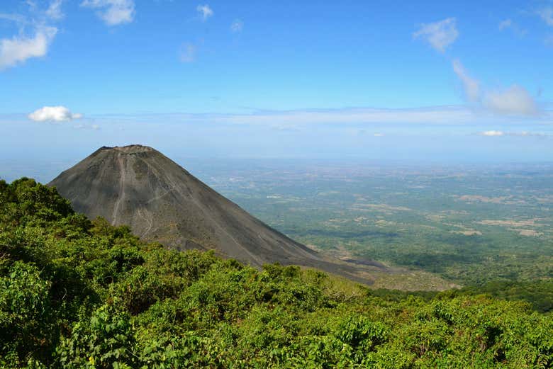 Vistas del Volcán de Santa Ana