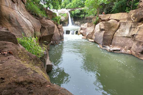 El Salvador Ruta de las Flores + Malacatiupán Hot Spring Waterfall