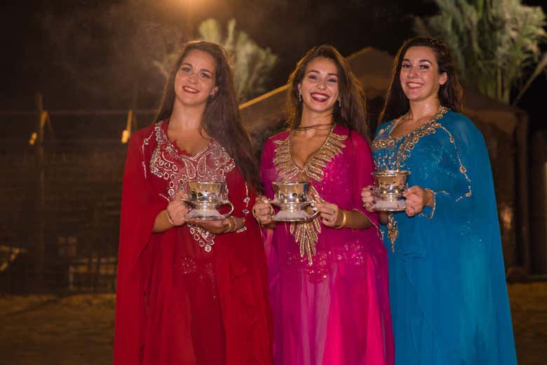 Bailarinas de danza nashaat