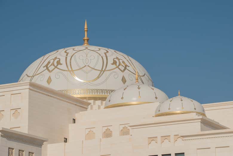 Coupole du palais Qasr Al Watan