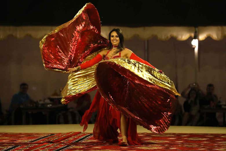 Espetáculo de dança do ventre