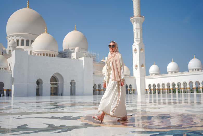 Descobriremos a beleza de Abu Dhabi