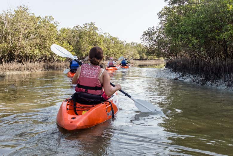 Tour in kayak