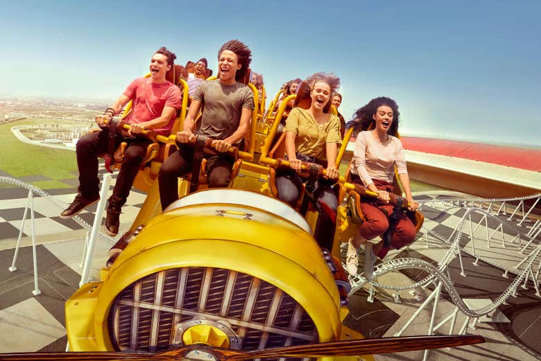 Muita diversão no Ferrari World de Abu Dhabi